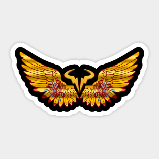 Rafa Wings Sticker